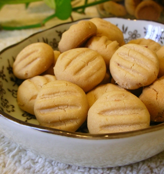 花生醬小餅干 